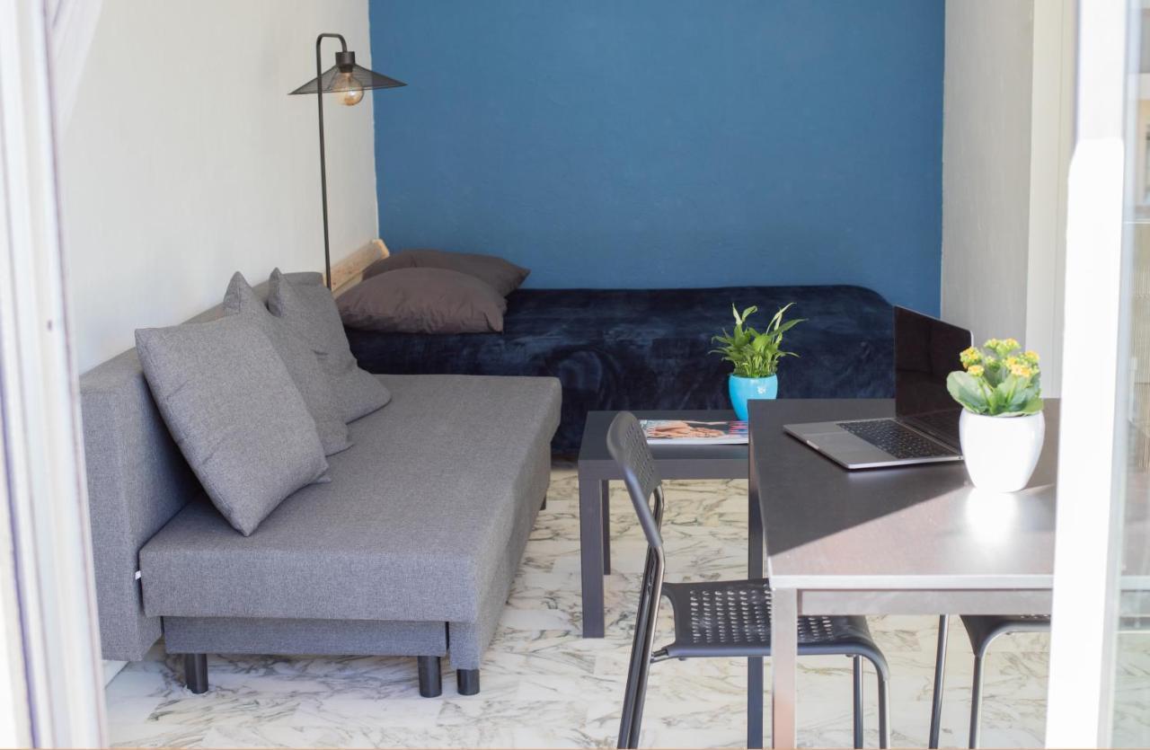 Studio With Terrace And Sea View, 10 Min To The Beach Νίκαια Εξωτερικό φωτογραφία